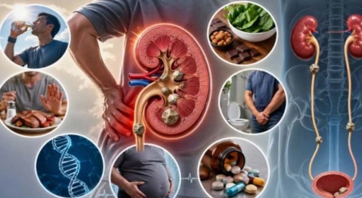 মূত্রনালীতে পাথর কেন হয়